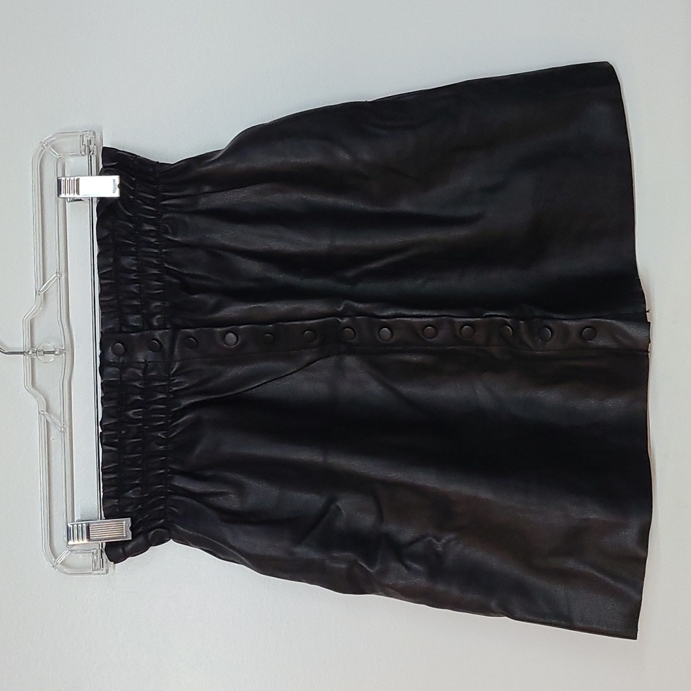 🦋 Zara Knit Pleather Skirt